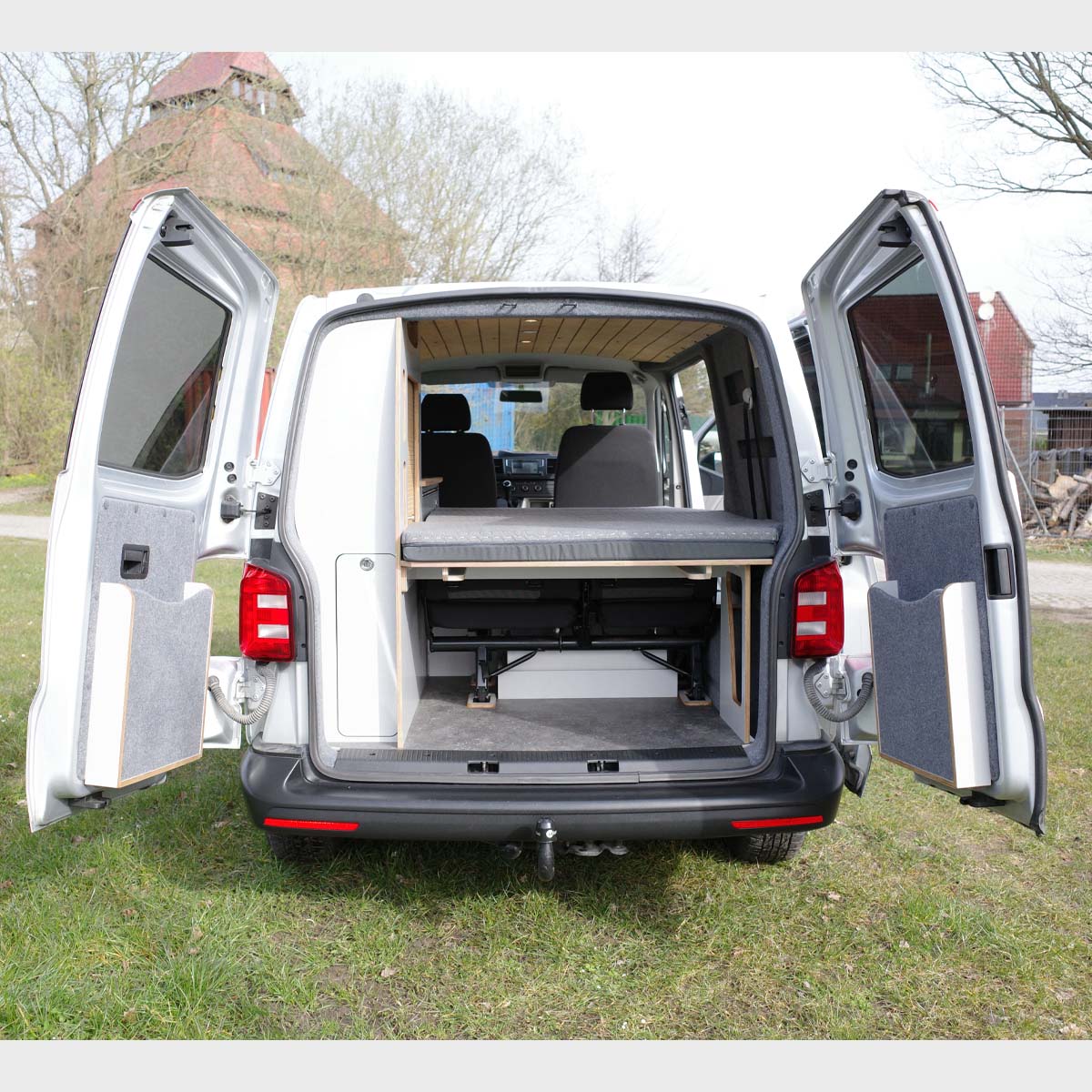 Heckklappenschloss Kofferraum hinten passend für VW Transporter T5 T6  Multivan : : Auto & Motorrad